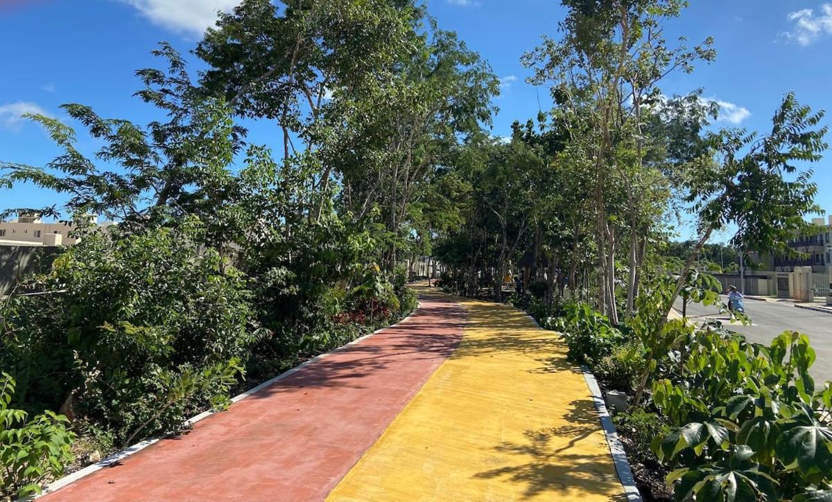 Angels Beach Condo Con Piscina, Parking Y Parque Playa del Carmen Exterior photo