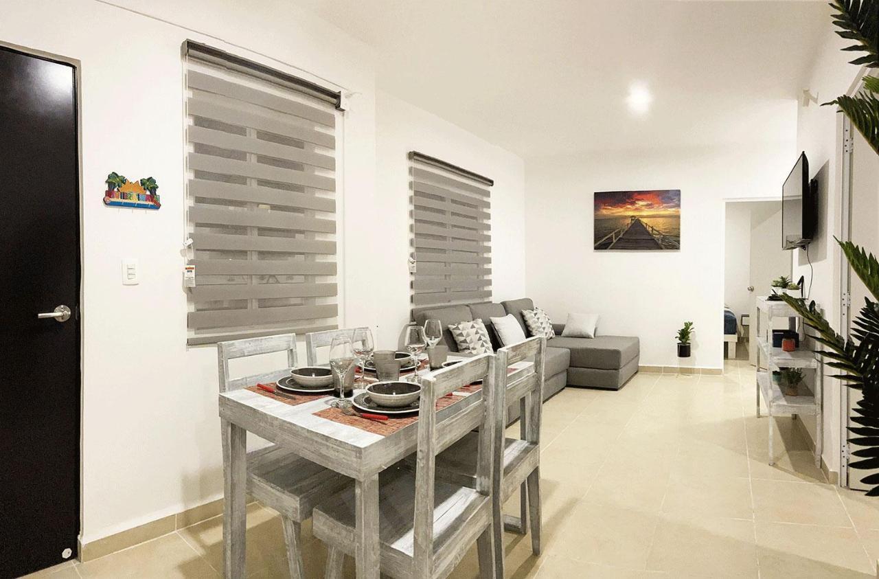 Angels Beach Condo Con Piscina, Parking Y Parque Playa del Carmen Exterior photo