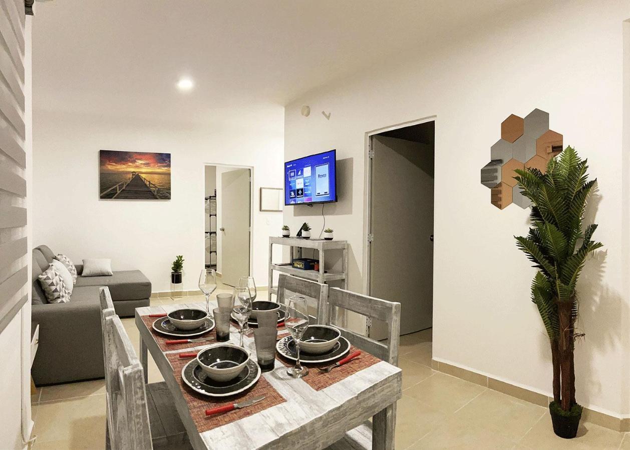 Angels Beach Condo Con Piscina, Parking Y Parque Playa del Carmen Exterior photo