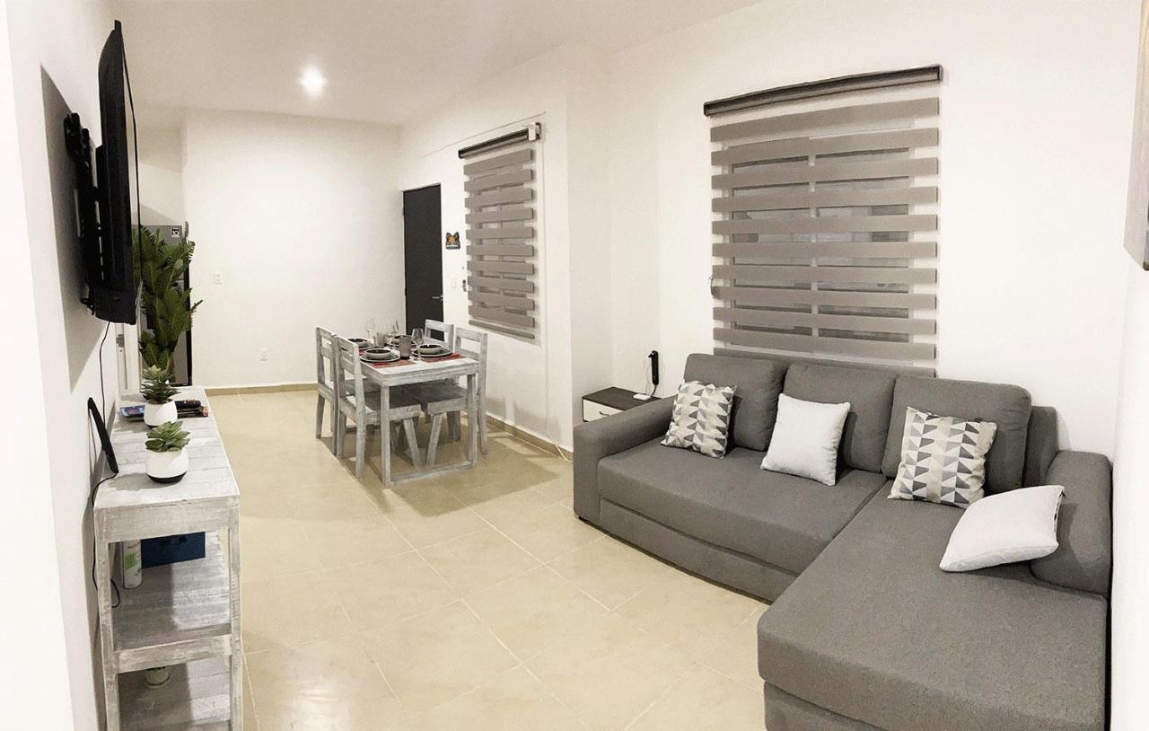 Angels Beach Condo Con Piscina, Parking Y Parque Playa del Carmen Exterior photo